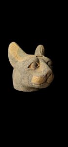 Ancient Egyptian Goddess Bastet statue, Home decor statues made in Egypt - Image 2