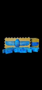 Egyptian Domino Game Set: Winged Scarab Box, Pharaonic Decor - Image 2