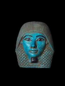 Egyptian Mask Statue: Ancient Egypt Replica Artifact - Image 2