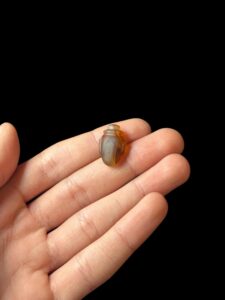 Egyptian Heart Amulet, a heart symbol in Ancient Egypt. Ib amulet. - Image 2