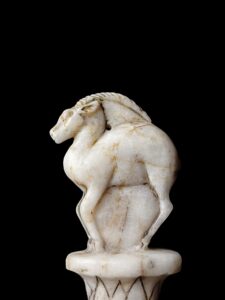 Hand-Carved Egyptian Deer Amulet Necklace: Atlas Deer Pendant - Image 2