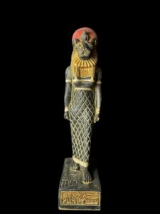 Egyptian Goddess Sekhmet Statue - Made in Egypt - Image 2