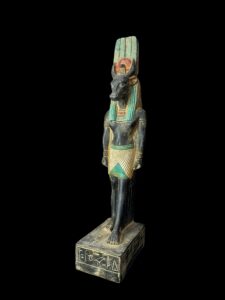 Manifest Handmade Goddess Hathor Statuette , Statue for the Egyptian Goddess Venus - Image 2