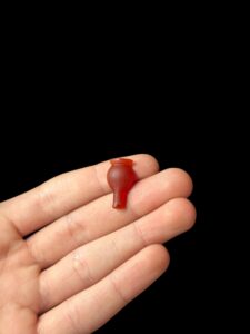 Egyptian Heart Amulet, a heart symbol in Ancient Egypt. Ib amulet. - Image 2