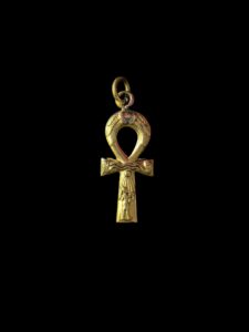 Brass Egyptian Ankh Cross Pendant: Key of Life - Image 2