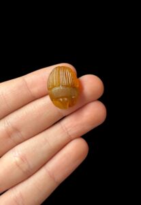 Egyptian Scarab pendant necklace, The decorative Good luck scarab in Ancient Egypt. - Image 2