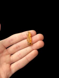 Isis knot necklace, tyet pendant, Hand carved from flame stone,  Tyet or Thet isis - Image 2