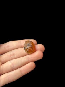 Egyptian Scarab pendant necklace, The decorative Good luck scarab in Ancient Egypt. - Image 2