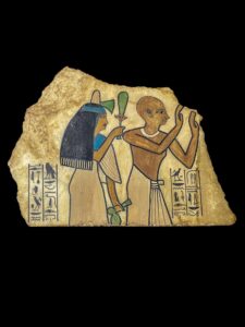 Ancient Egyptian Wall Relief: Handcrafted Egyptian Art - Image 2