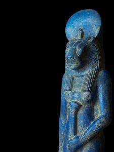Goddess Sekhmet statue made in Egypt from Solid stone - Image 2