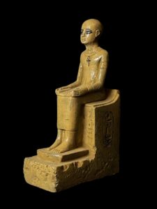 Museum Imhotep Statue - Ancient Egyptian Engineer Imhotep - the builder of Djoser's unprecedented step pyramid complex - Image 2
