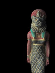 Goddess Sekhmet statue made in Egypt from Solid stone - Image 2