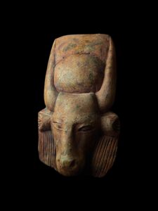 Manifest Handmade Goddess Hathor Statuette , Statue for the Egyptian Goddess Venus - Image 2