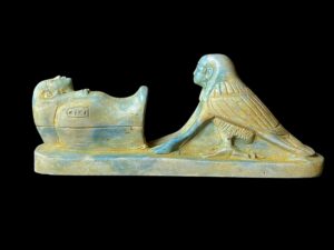 Ancient Egyptian Ba Bird Statue: Rare Form Art - Image 2