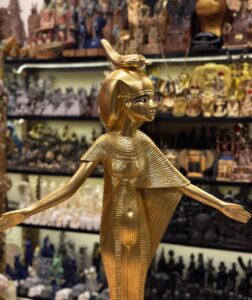 Egyptian Goddess Selket Statue: Museum Replica Piece - Image 2