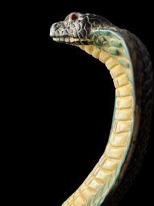 Ancient Egyptian Uraeus cobra statue, snake gifts for Snakes lovers - Image 2