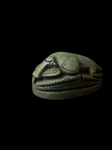Egyptian Scarab, The decorative Good luck scarab in Ancient Egypt. - Image 2