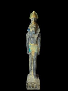Handmade Egyptian King Ramses II Statue: Ancient Artifact Replica - Image 2