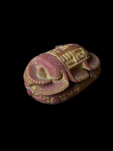 Egyptian Scarab, The decorative Good luck scarab in Ancient Egypt. - Image 2