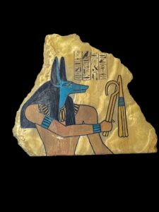 Anubis Wall Relief: Large Ancient Egyptian Wall Hanging Art - Image 2