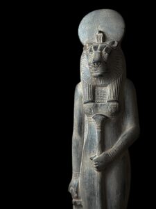 Goddess Sekhmet statue made in Egypt from Solid stone - Image 2