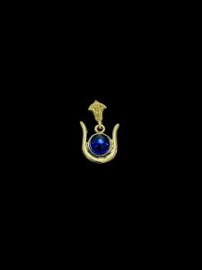 Goddess Hathor horn Amulet - Authentic Egyptian Craftsmanship - Spiritual Protection & Empowerment - Hathor pendant necklace. - Image 2