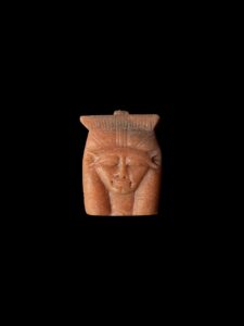 Quartz Goddess Hathor Amulet - Authentic Egyptian Craftsmanship - Spiritual Protection & Empowerment - Hathor pendant necklace. - Image 2
