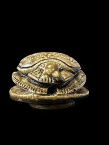 Egyptian Scarab, The decorative Good luck scarab in Ancient Egypt. - Image 2
