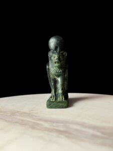 Sekhmet Pectoral Pendant: Ba Bird & Sun Disk Necklace - Image 2