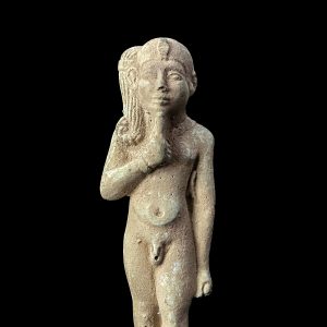 Harpokrates Statue: Horus the Child, Egyptian God Replica - Image 2