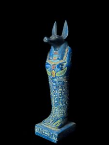 Egyptian God Anubis Statue: Jackal Collectible Figurine - Image 2