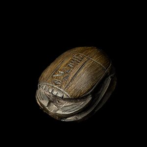 Sandalwood Egyptian Scarab Beetle: Good Luck Symbol - Image 2
