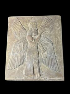 Assyrian relief from the north wall of the Palace of King Sargon II Mesopotamia - Image 2