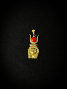 Goddess Hathor Amulet - Authentic Egyptian Craftsmanship - Spiritual Protection & Empowerment - Hathor pendant necklace. - Image 2