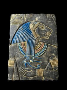 Goddess Sekhmet Relief: Egyptian Wall Decor - Image 2