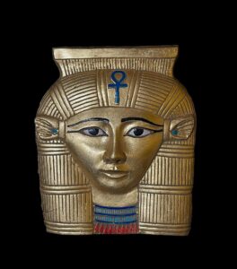 Manifest Handmade Goddess Hathor Statuette , Statue for the Egyptian Goddess Venus - Image 2