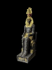 Handmade Egyptian King Ramses II Statue: Ancient Artifact Replica - Image 2