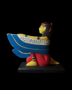 Goddess Isis statue, unique Isis goddess Statue. - Image 2
