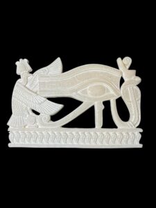 Eye of Horus Stone Wall Hanging - Ancient Egyptian Decor - Image 2