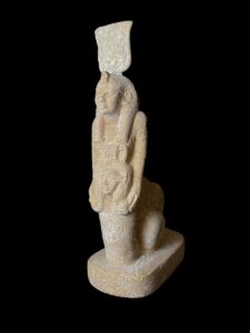 Double Goddess Hathor faces with Cobra Goddess Body as a symbol of protection and love. - Image 2