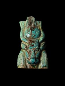 Manifest Handmade Goddess Hathor Statuette , Statue for the Egyptian Goddess Venus - Image 2