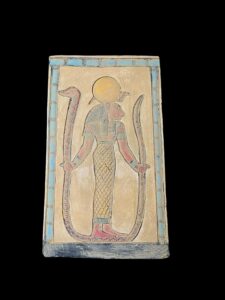 Lioness Goddess Tefnut carved on old Stone - Image 2