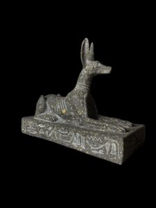 Large Jackal God Anubis statue made in Egypt, Egyptian Anubis sculpture. - Image 2