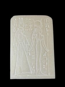 Goddess Hathor Temple Relief: Egyptian Decor - Image 2