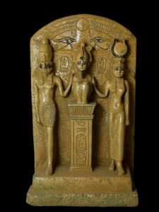 Triad of Osorkon: Osiris, Isis, & Horus - Image 2