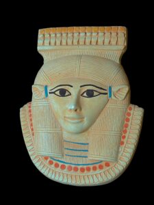 Manifest Handmade Goddess Hathor Statuette , Statue for the Egyptian Goddess Venus - Image 2