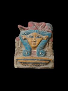 Manifest Handmade Goddess Hathor Statuette , Statue for the Egyptian Goddess Venus - Image 2