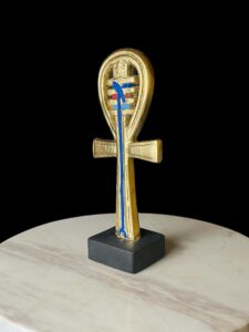 Egyptian Ankh Key of Life Holder: Ancient Symbol Decor - Image 2