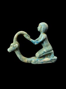 Hand Carved Egyptian Museum Replica Statue - Image 2