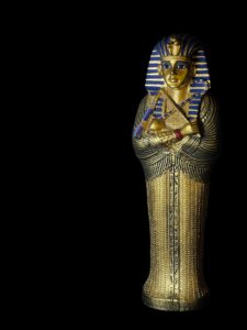 Egyptian King Tutankhamun Wall Hanging Statue - Image 2